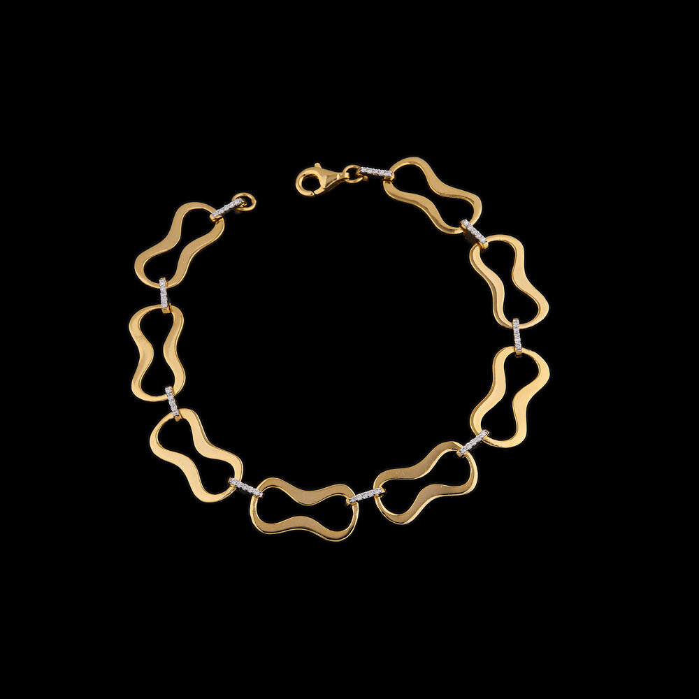 Glow Loop Gold Bracelet
