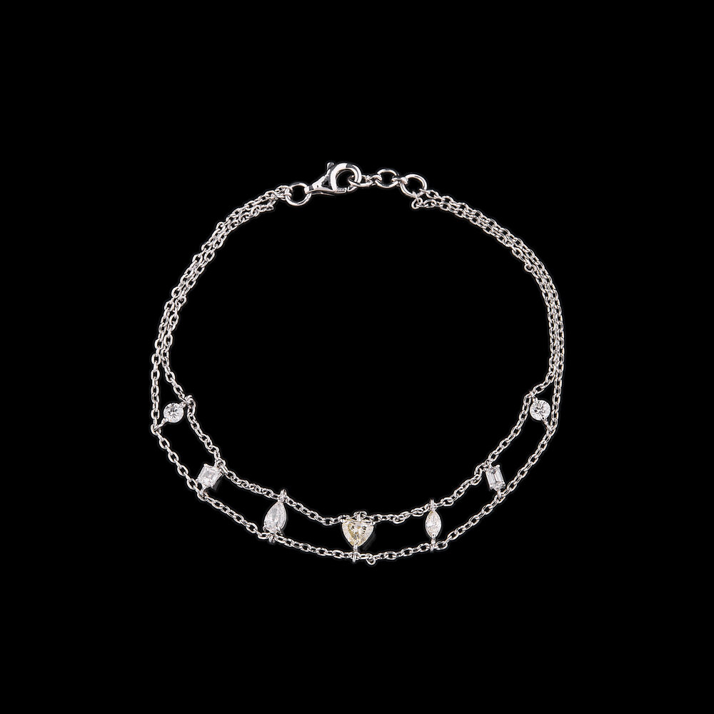 Crystal Spark Diamond Bracelet