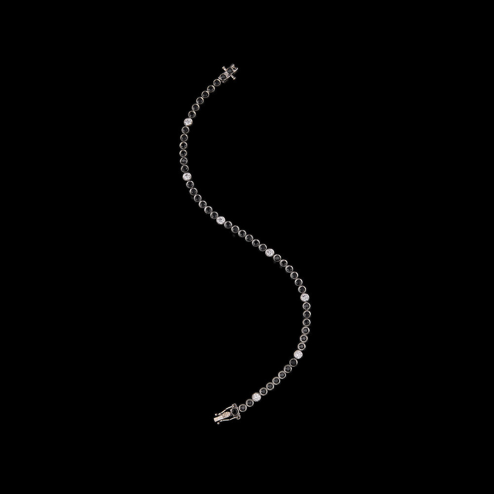 Stellar Circle Diamond Bracelet
