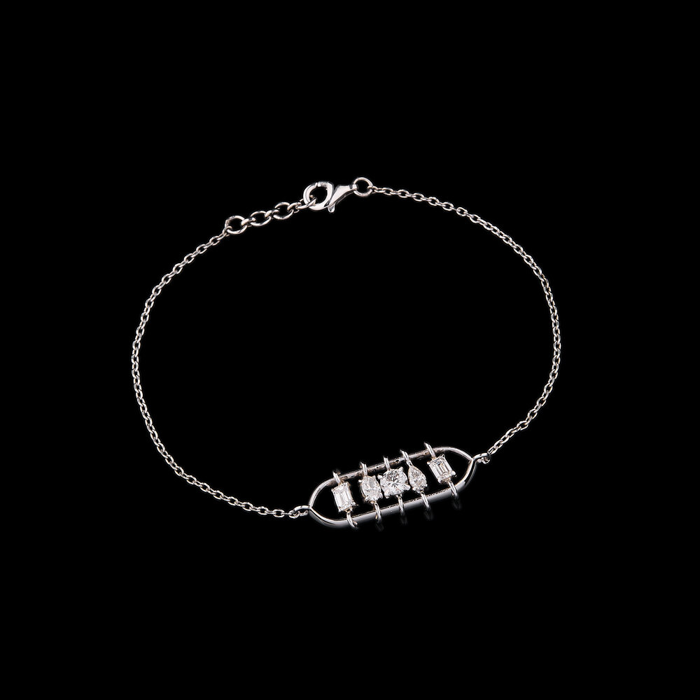 Elara Mixed Shape Bracelet