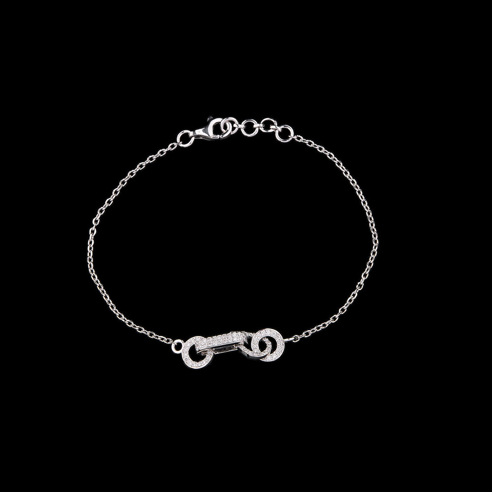 Harmony Link Diamond Bracelet