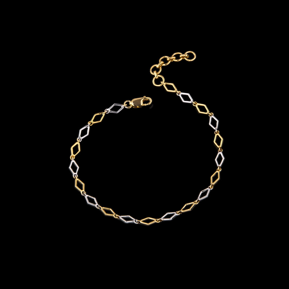 Two Tone Elegance Bracelet