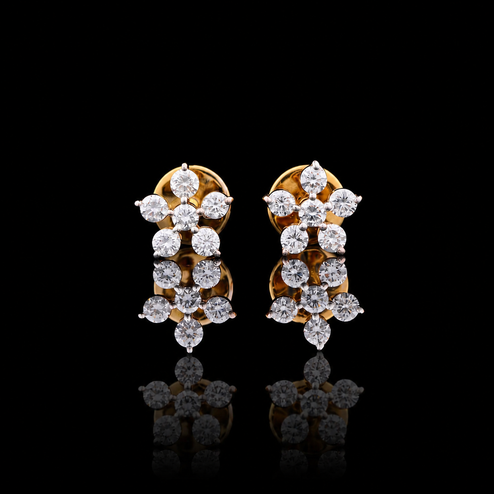 Floral Spark Earrings