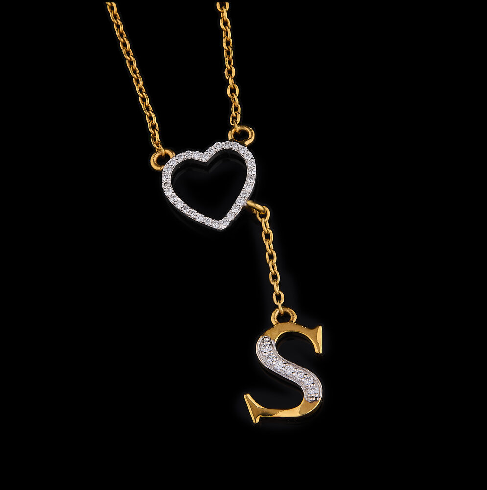 Diamond Initial Charm