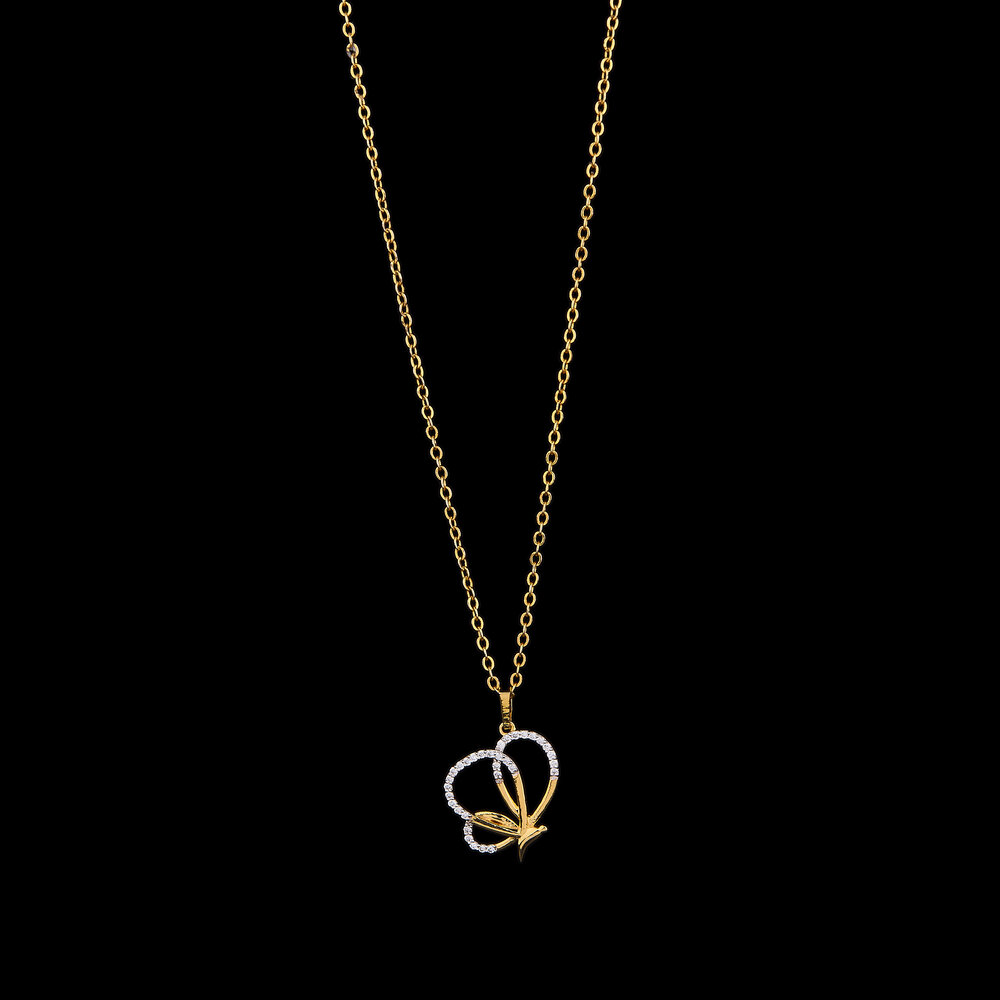 Diamond Wings Pendant