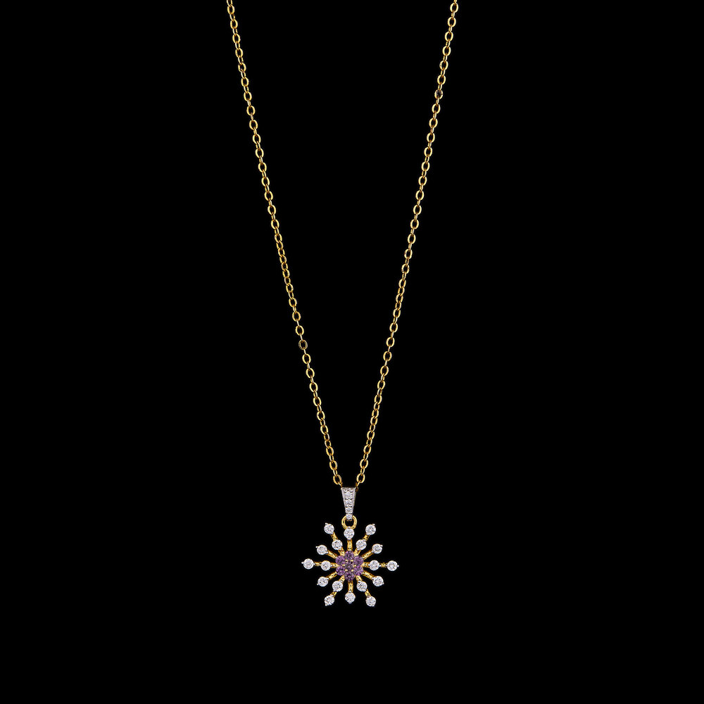 Diamond Firework Pendant