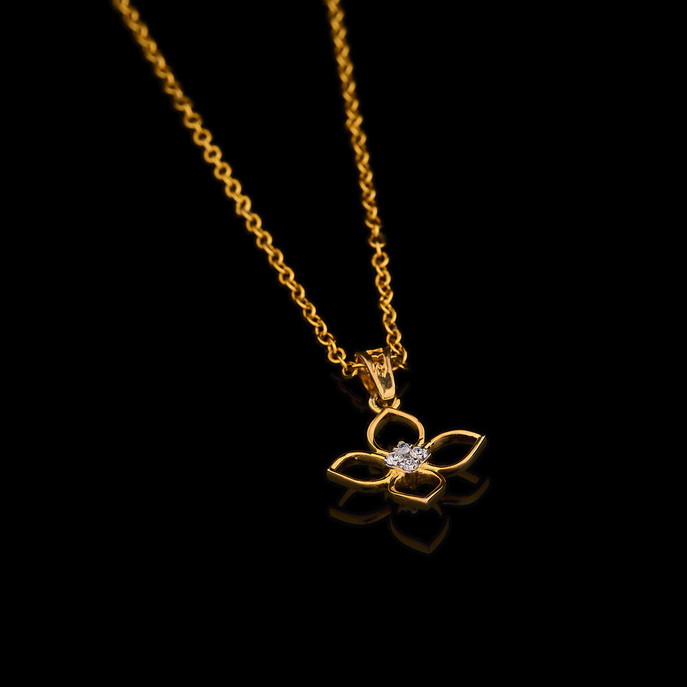 Petite Bloom Charm Pendant