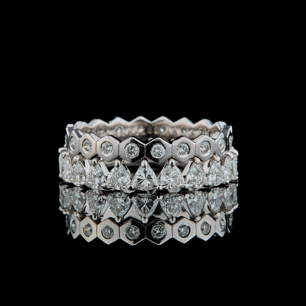 Twin Radiance Ring
