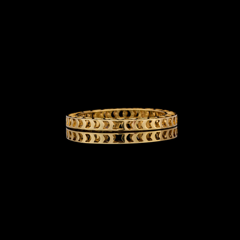 Moonphase Gold Band