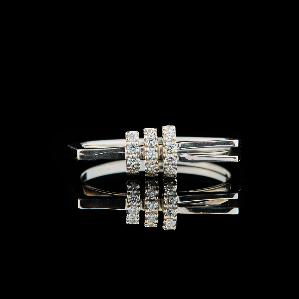 Triple Grace Diamond Ring