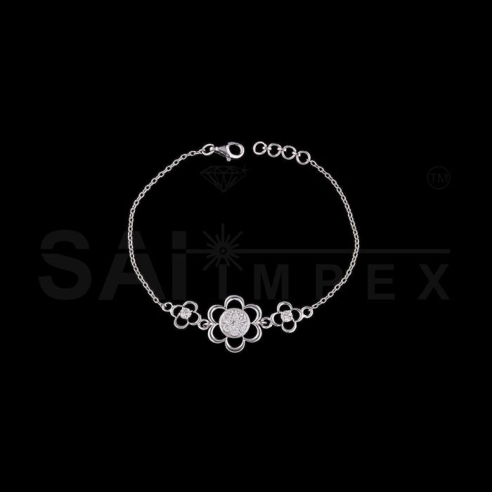 Aurora Floral Charm Bracelet