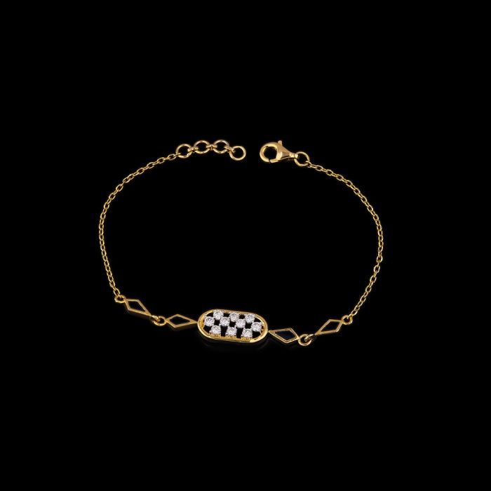 Aurora Blue Enamel Bracelet