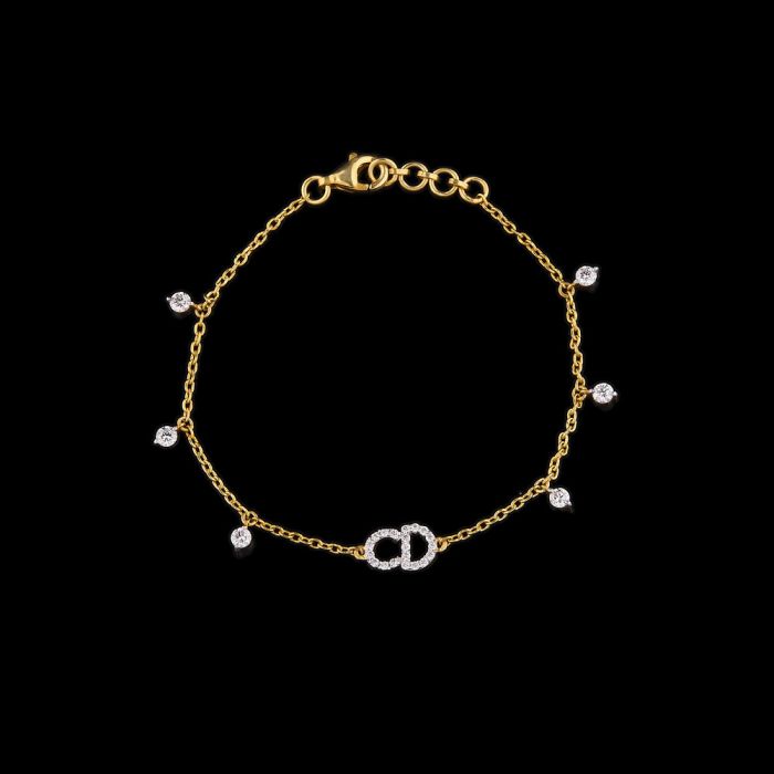 Golden Grace Charm Bracelet