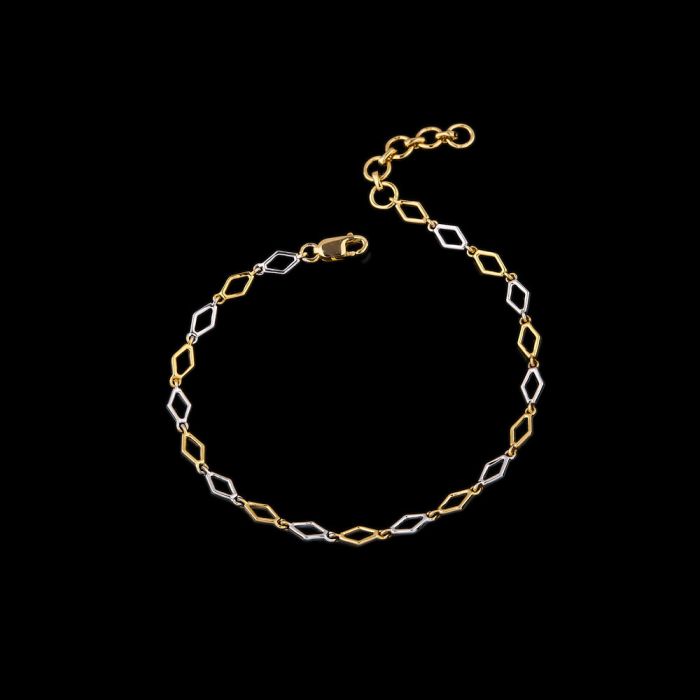 Two Tone Elegance Bracelet