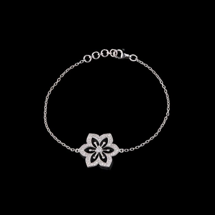 Sakura Bloom Diamond Bracelet