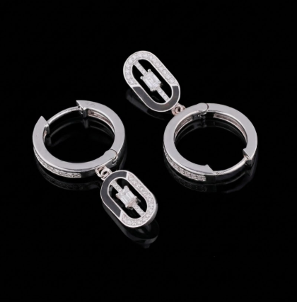 Eternal Loop Hoop Earrings