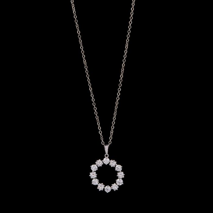 Elmara Luxe Circle Pendant