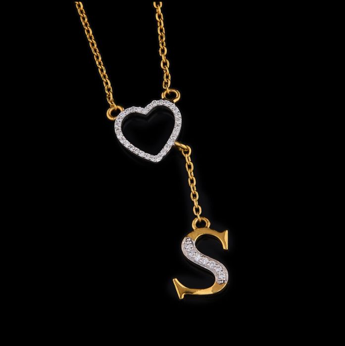 Diamond Initial Charm