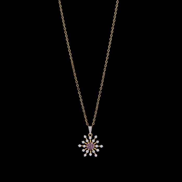 Diamond Firework Pendant
