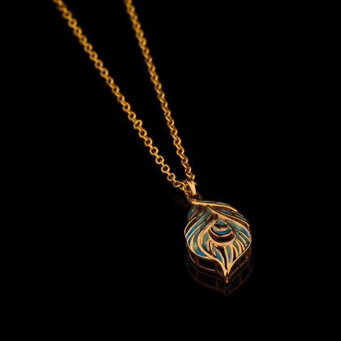 Mystic Peacock Pendant