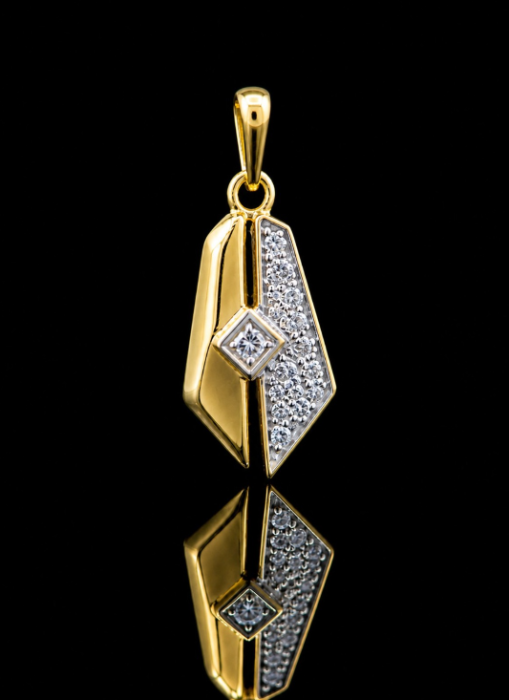 Infinite Facet Pendant