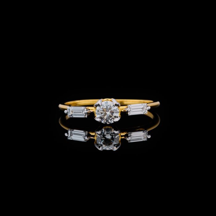 Trinity Spark Ring