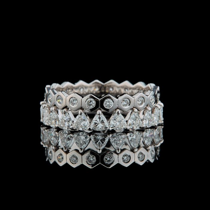 Twin Radiance Ring